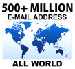 Thumbnail 500,000,000 Opt-in Internet Marketing Email Address List